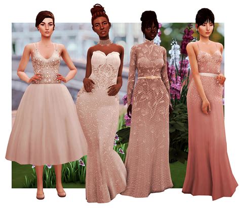 Creating Unique Sims with the Versatile Toni Dress CC Mods